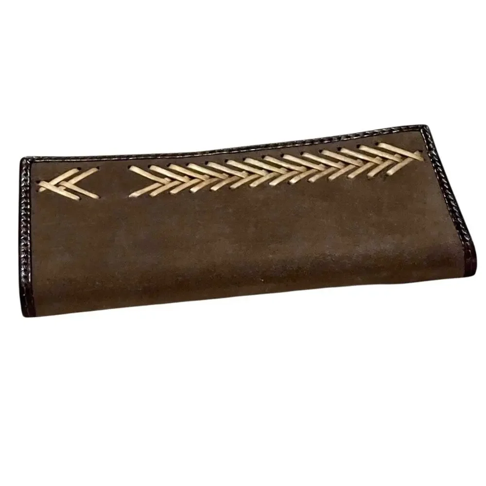 RED DIRT HAT COMPANY Men’s Brown Leather Wallet NEW FAST SHIPPING 3114-23